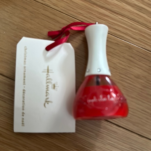 Hallmark Other - Hallmark Plastic Ornament ooh La La nail polish in Hallmark box NWT